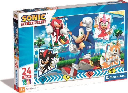 Clementoni - Sonic Maxi puzzle 24 db-os