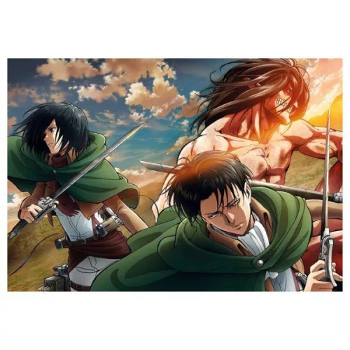 Anime Attack on Titans 500 db-os puzzle - Clementoni