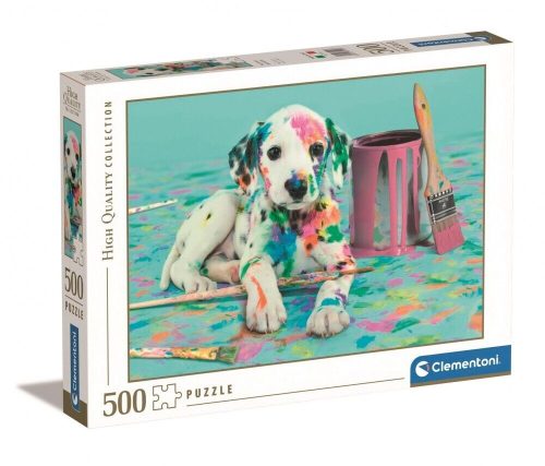 Clementoni - Rosszcsont dalmata kutyus puzzle 500 db-os