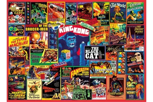 Klasszikus thriller filmek 1000 db-os puzzle - Clemetoni