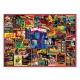 Klasszikus thriller filmek 1000 db-os puzzle - Clemetoni