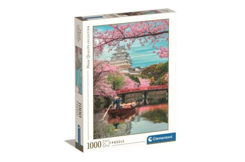 Clementoni - Himedzsi várkastély tavasszal puzzle 1000 db-os