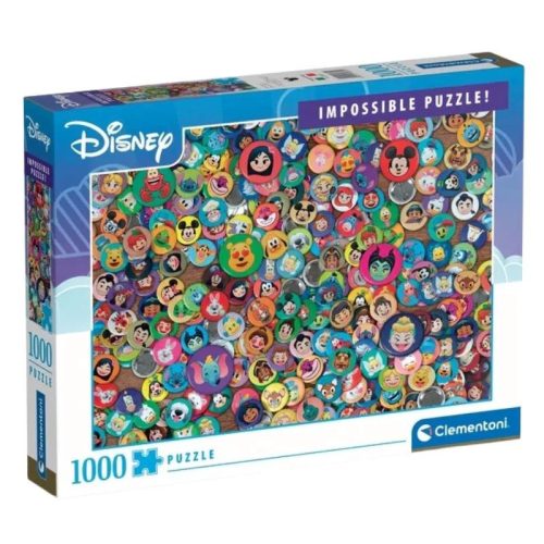 Clementoni - Disney A lehetetlen puzzle 1000 db-os