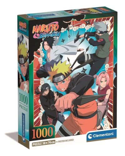 Clementoni - Naruto puzzle 1000 db-os