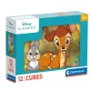 Clementoni - Disney Klasszikusok mesekocka 12 db-os