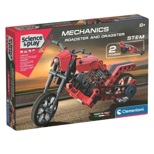 Clementoni: Mechanics - Roadster and Dragster játékszett