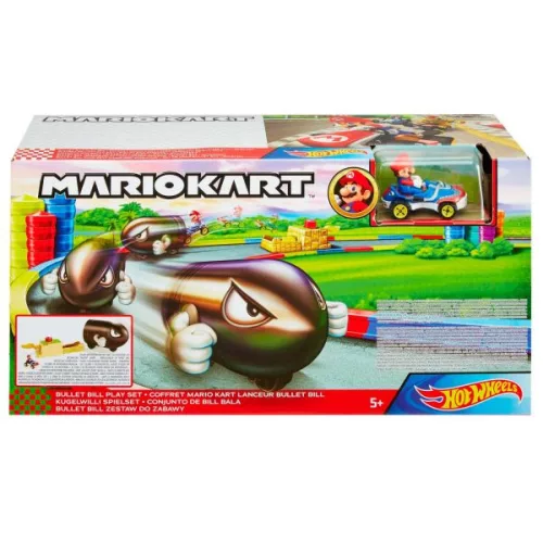 Hot Wheels Super Mario Kart Bullet Bill pálya szett