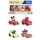 Hot Wheels: Disney mesefigurák játékautókban 4 db-os szett