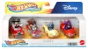 Hot Wheels: Disney mesefigurák játékautókban 4 db-os szett