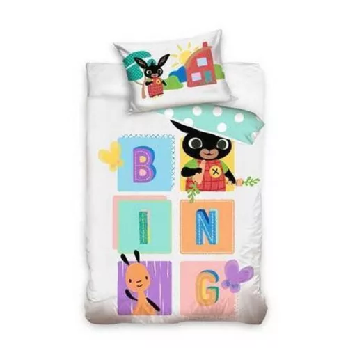 Bing és barátai baba ágynemű szett, 100x135 és 40x60 cm-es