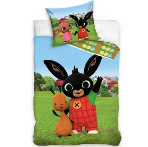 Bing és barátai - Bing és Flop Baba ágynemű szett 100x135 és 40x60 cm-es