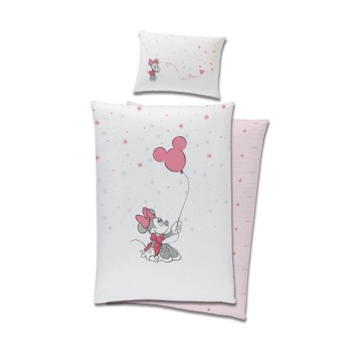 Minnie egér Baba ágynemű szett 100x135 és 40x60 cm-es