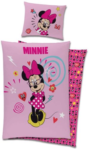 Minnie egér ágynemű szett - 140x200 és 70x90 cm-es