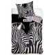 Zebra ágynemű szett, 140x200 és 70x90 cm-es