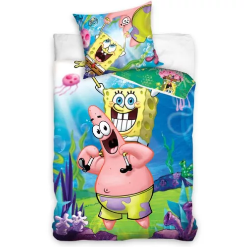 Spongya Bob ágynemű szett - 140x200 és 70x90 cm-es