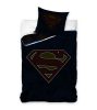 Superman- Sötétben foszforeszkáló ágynemű szett 140x200 és 70x90 cm-es