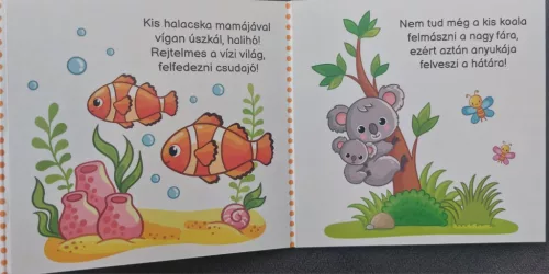Mamák és kicsinyeik – A vadonban - Leporelló