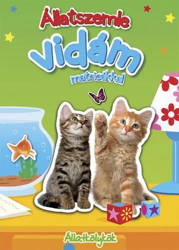 Állatszemle vidám matricákkal – Állatkölykök