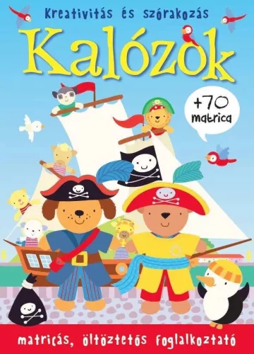 Kalózok - Matricás, öltöztetős foglalkoztató