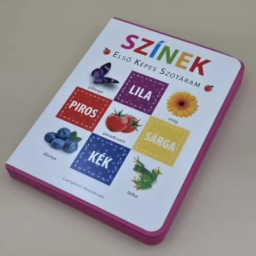 Színek – Első képes szótáram