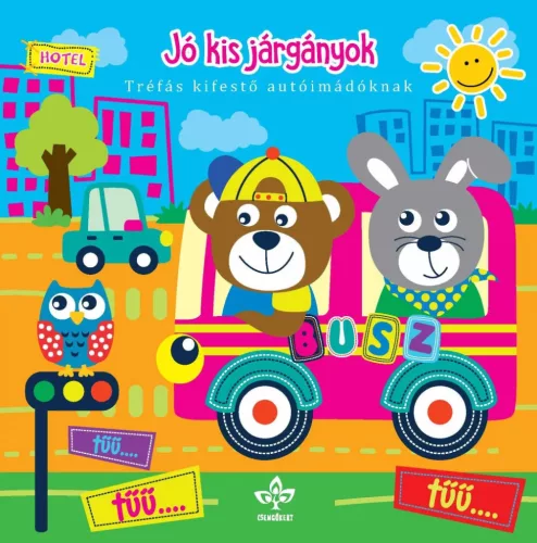 Jó kis járgányok – Tréfás kifestő autóimádóknak
