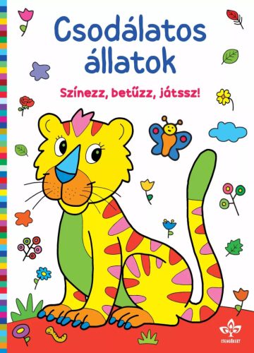 Csodálatos állatok – Színezz, betűzz, játssz!