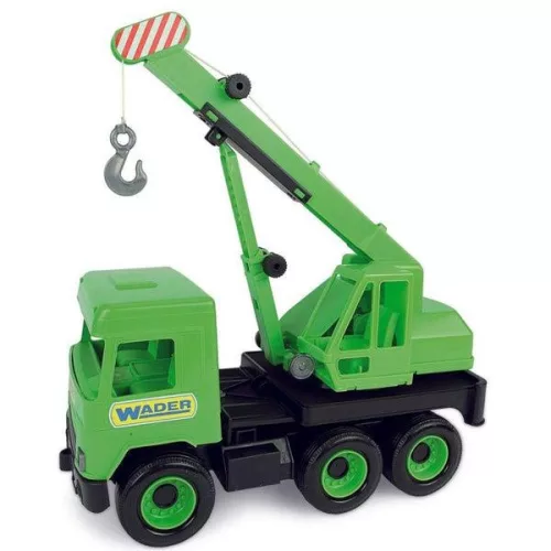 Zöld darus autó 38 cm-es - Wader