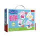 Peppa malac 4 az 1-ben baby puzzle - Trefl