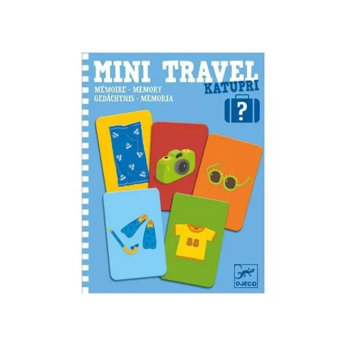 Djeco Mini játékok - Katupri Memória, úti játék