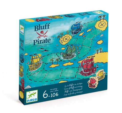 Djeco Bluff Pirate társasjáték