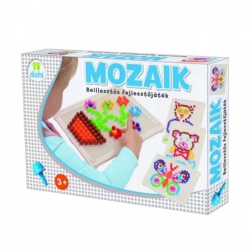 Nagy mozaik - készségfejlesztő pötyi játék