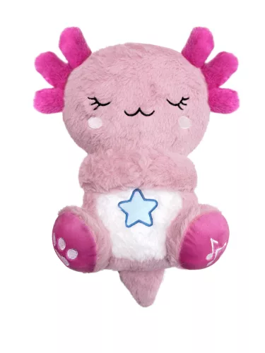 Dreamiezz interaktív plüss 30 cm-es - axolotl
