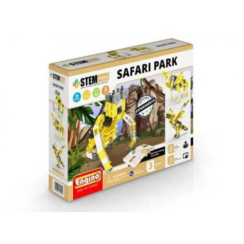 Engino STEM Heroes Szafari park építőjáték