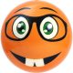 Ciki-Caki labda - Crazy ball - narancssárga szemüveggel