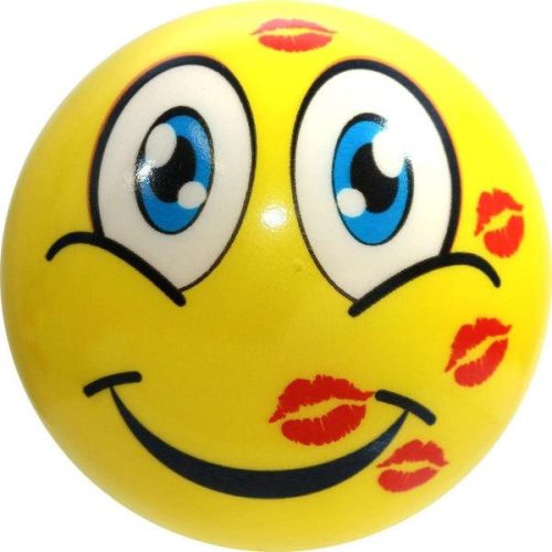 Ciki-Caki labda - Crazy ball - sárga rúzsfoltokkal