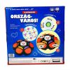 ORSZÁG - VÁROS elektromos társasjáték