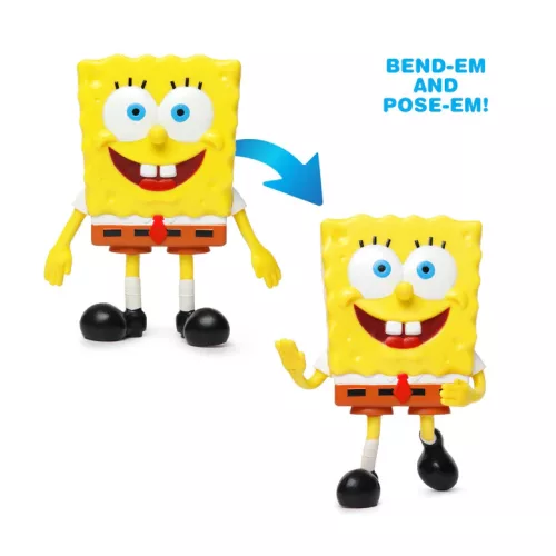 Flexfigs: Spongyabob játékfigura - SpongyaBob