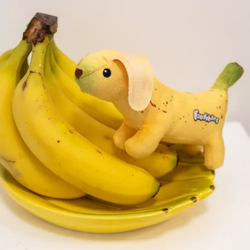 Foodibles illatos plüss állat 12,5 cm - Banán Blöki
