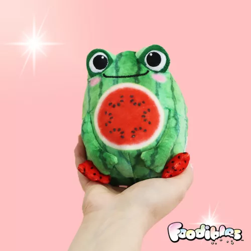 Foodibles illatos plüss állat 12,5 cm - Dinnye Breki