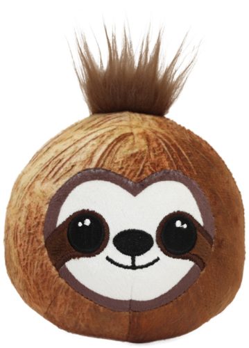 Foodibles illatos plüss állat 10 cm - Kókusz Lajhár