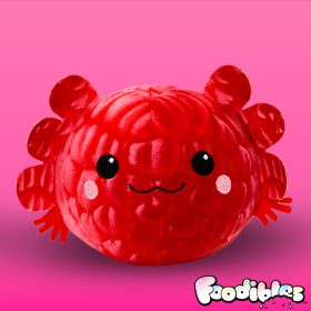 Foodibles illatos plüss állat 10 cm - Málna Axi