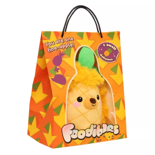 Foodibles illatos plüss állat 20 cm - Ananász Süni