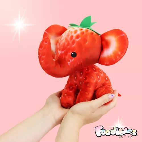 Foodibles illatos plüss állat 20 cm - Eper Fáni