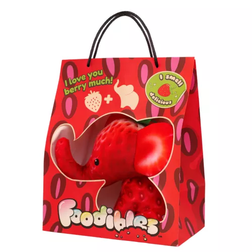 Foodibles illatos plüss állat 20 cm - Eper Fáni