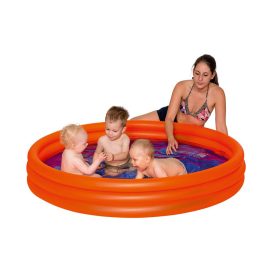   Narancssárga háromgyűrűs felfújható medence 157 x 28 cm-es