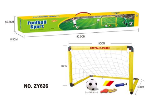 Focikapu készlet labdával és pumpával 90 x 60 cm-es