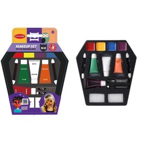 Arcfesték koporsó alakú dobozban