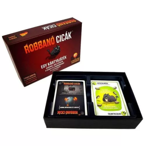 Robbanó cicák kártyajáték