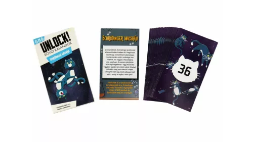Unlock!: Rövid kalandok - Schrödinger macskája társasjáték