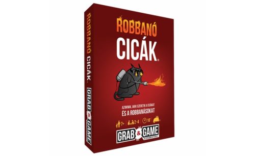 Robbanó cicák – Mini kártyajáték